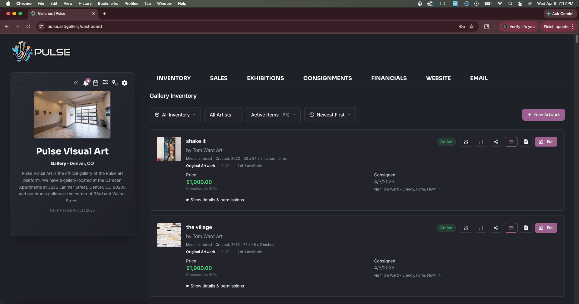 Pulse Dashboard